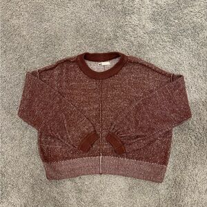 SO Burgundy Knit Sweater